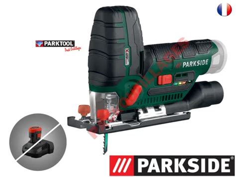 Parkside Scie Sauteuse Sans Fil Mouvement Pendulaire Pstka A