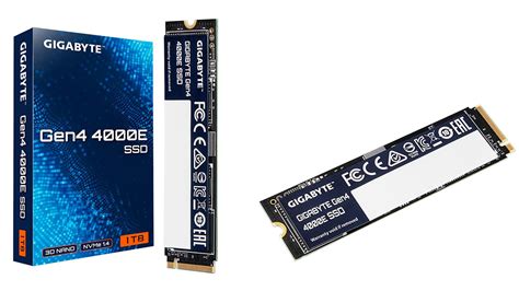 Gigabyte Revela Gen 4 4000E Sua Nova Linha De SSDs NVMe