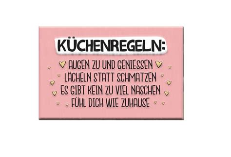 K Hlschrank Magnet K Chen Magnet K Chenregeln Eigenart Webshop