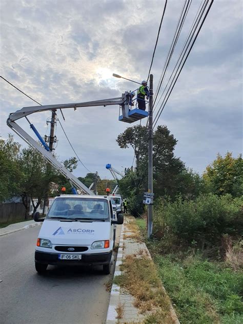 Nou Proiect Pentru Modernizarea Iluminatului Public La Snagov