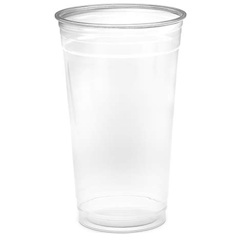 32 oz Clear PET Plastic Cups, 107mm (500/Case) | Kevidko