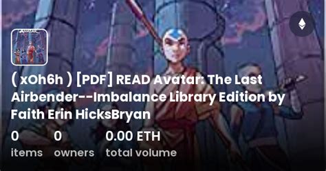 XOh6h PDF READ Avatar The Last Airbender Imbalance Library