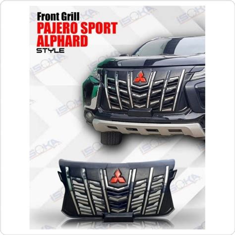 Jual Grill Pajero New 2016 ON Model Alphard Di Lapak Sporty Acc Bukalapak