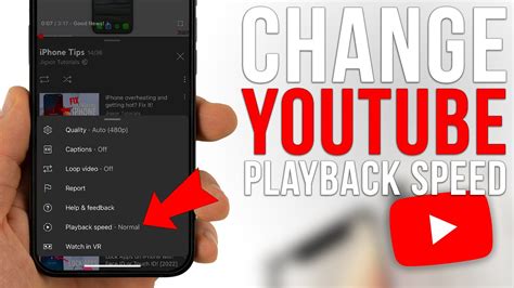 How To Change Playback Speed On Youtube Mobile Iphone Android Youtube