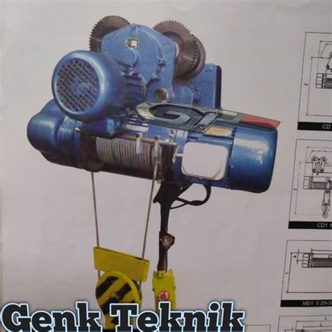 Jual Electric Hoist Katrol Wire Rope Elektrik 3 Ton 3 Phase Japan 380volt Di Lapak Genk Teknik