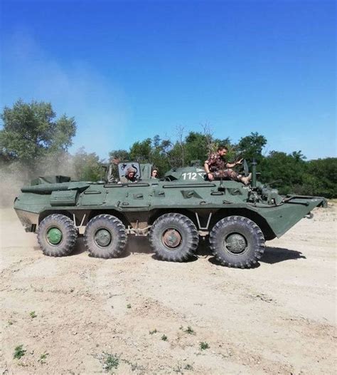 Hungarian Defence Forces BTR 80 8x8 Amphibious APC