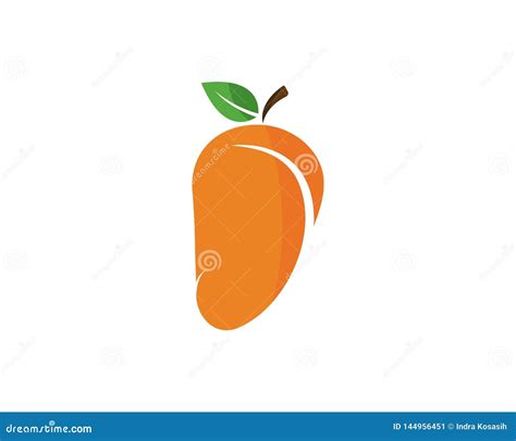 Mango En Estilo Plano Logotipo Del Vector Del Mango Ilustraci N Del