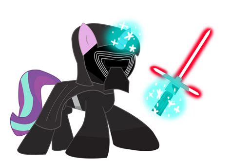 Starlight Glimmer As Kylo Ren In Star Wars 7 By Ejlightning007arts On