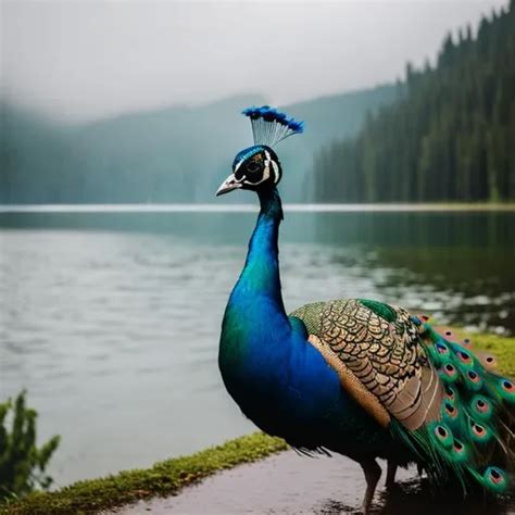 Dancing Peacock Images In Rain