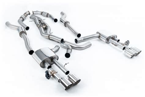 Milltek Valved Resonated Opf Gpf Back Exhaust System For D Audi S