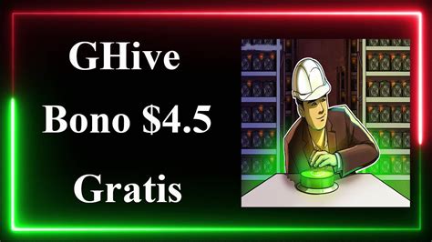 Ghive Nueva Mineria Bono Ghs Gratis Sin Inversion Pagando Youtube