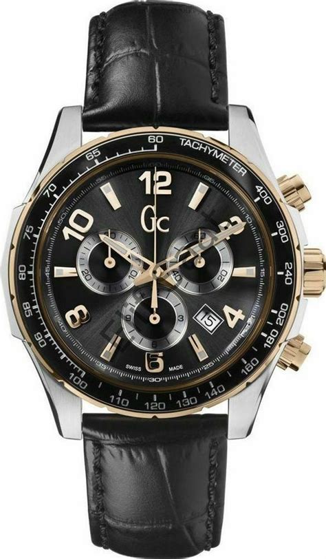 Guess Collection Gc Mens Sport Chronograph Tachymeter Mm Watch