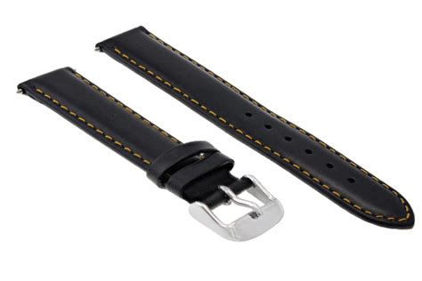 Mm Leather Watch Band Strap For Mm Omega Seamaster Planet Ocean