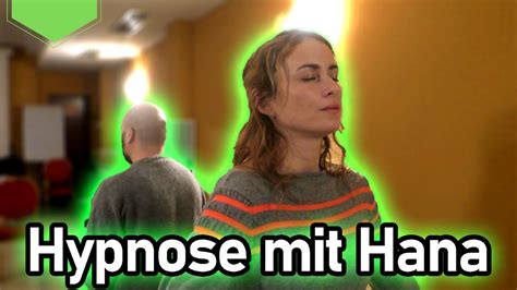 Non Verbale Hypnose Mit Hana Sch Lerin Von Dr Marco Paret Youtube