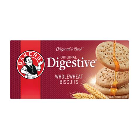 Bakers Original Whole Wheat Digestive Biscuit 200g Merco Trading Company