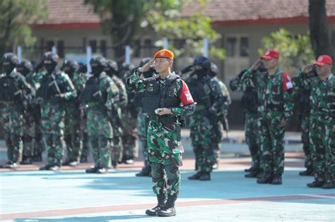 Yonko Terlibat Apel Gelar Kesiapan Dalam Rangka Latgab Tni Ta