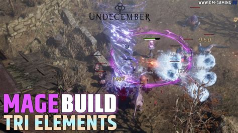 Meilleur build mage Undecember tri éléments pour foudroyer bruler et