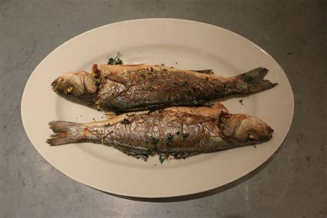 Baked Fish With Almond Stuffing — Culinary Witch