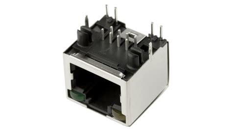 Rjhse 5381 Amphenol Communications Solutions Rjhs Series Female Rj45 Connector Through Hole