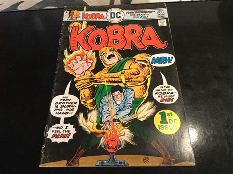 Kobra Vol No Dc Comics Jack Kirby Steve Sherman Etsy