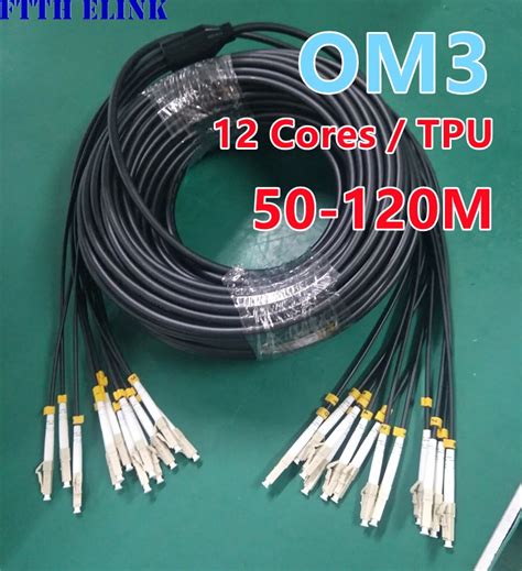 M M M M M M Cores Om Tpu Armored Patchcord C Sc Lc Fc St