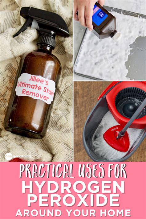 40 Brilliant Uses For Hydrogen Peroxide