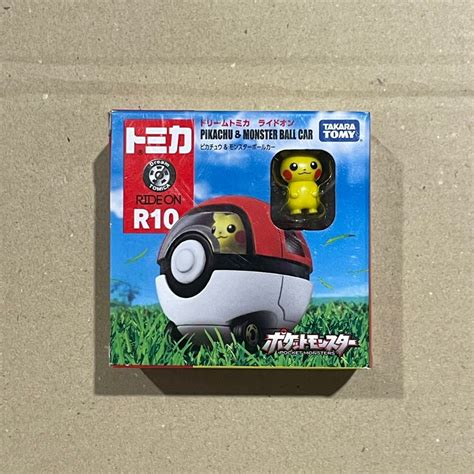 全新正版現貨 Tomica 多美 Ride On 騎乘 R10 皮卡丘 寶貝球 Pokemon 蝦皮購物