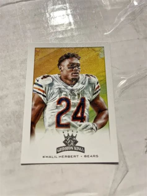 Panini Chronicles Khalil Herbert Recrue Gridiron Kings Gk