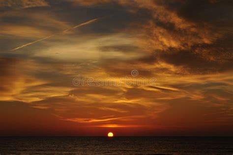 Sunset at the Maldives Beaches Stock Image - Image of borneo, dusk ...