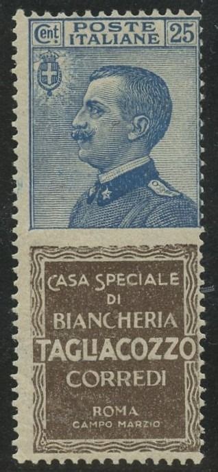 Italy Kingdom 1924 25 Cents Light Blue And Brown With Catawiki