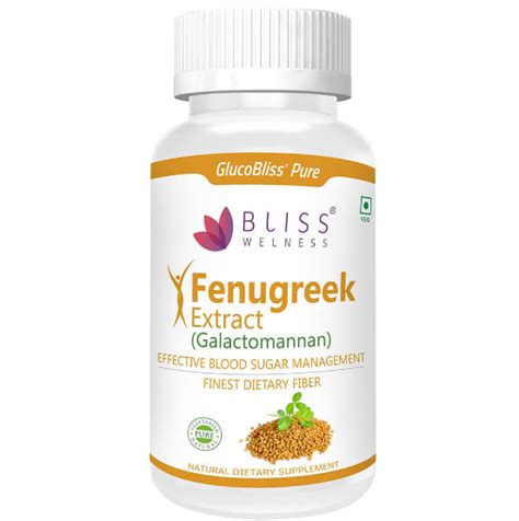 Buy Bliss Welness Fenugreek Extract 120 Capsules Online At Best Price