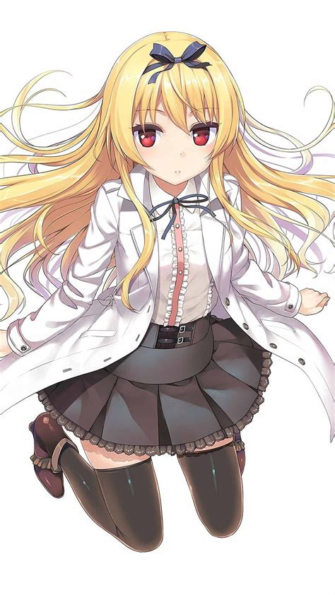 Anime Blonde Red Eyes Yue Arifureta Shokugyou De Sekai Saikyou