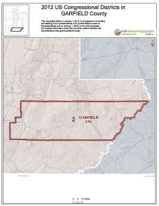 Garfield County Congressional District Map - Southern Utah Cares