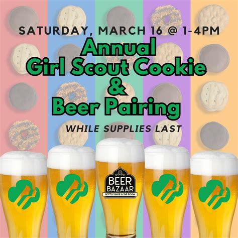 Annual Beer And Girl Scout Cookie Pairing — Grayslake Village Center