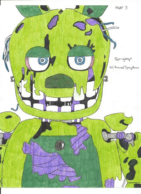 William Afton Springtrap Fnaf Dibujos Fnaf Dibujos De Foxy Sexiz Pix