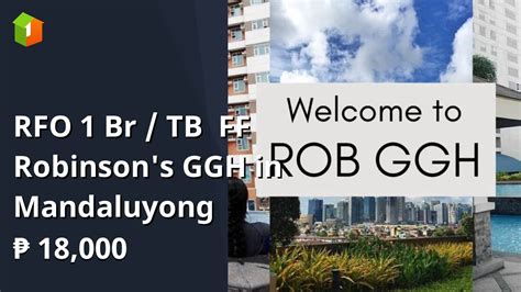 Rfo Br Tb Ff Robinson S Ggh In Mandaluyong Youtube