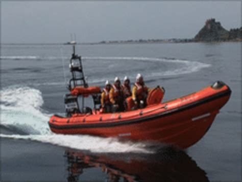 Jerseys New Lifeboat Arrives In The Island Bbc News