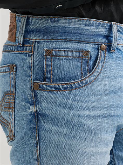 Mens Rock 47® By Wrangler® Slim Fit Straight Leg Jean