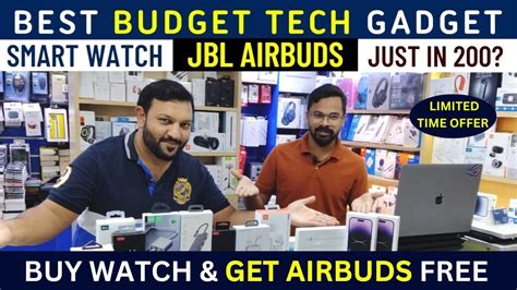 Cheapest Budget Tech Gadgets In Dubai Market Airbuds Smart Watches