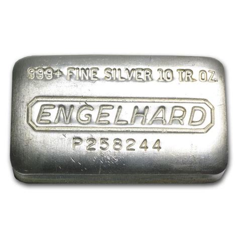 10 oz Silver Bar Engelhard