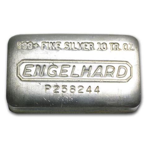 10 oz Silver Bar Engelhard