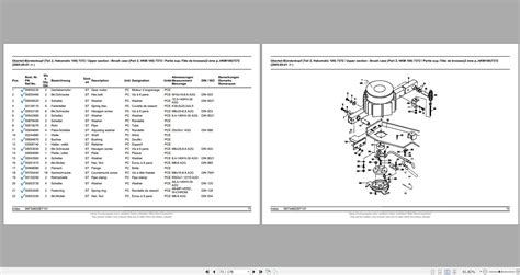 Hako Floor Scrubber Hakomatic 550 650 750 850 Spare Parts Catalog EN DE