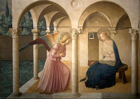 Reproductions De Peintures Couloirs L Annonciation De Fra Angelico