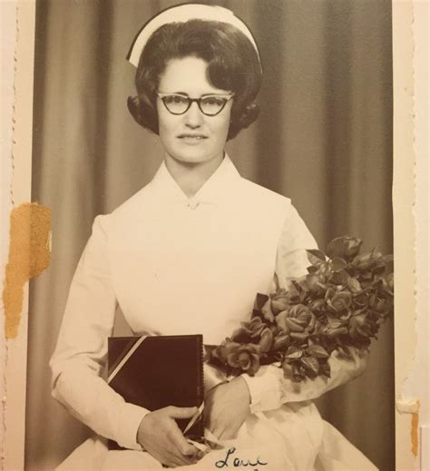 My Great Aunt Graduating From Nursing School Looking Like The Epitome