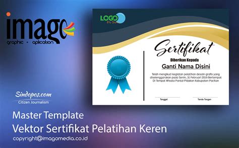 Download Template Sertifikat Pelatihan