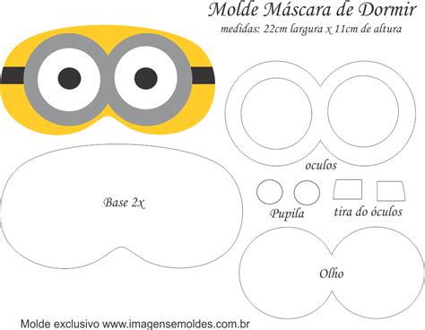 Antifaz O Mascara Para NiÑos De Los Personajes De Minions 44 Off