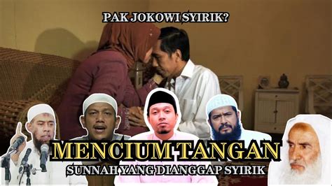 Hukum Mencium Tangan Orang Tua Atau Guru Haram Syirik Menurut Wahabi