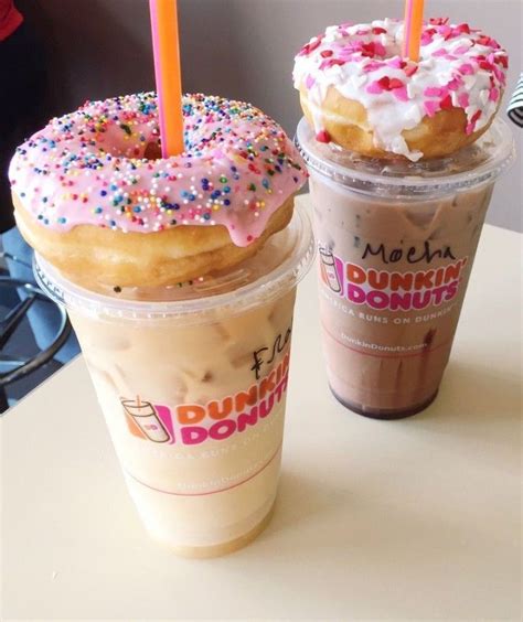 Dunkin 🍩 Donuts Starbucks Recipes Dunkin Donuts Iced Coffee Yummy Food