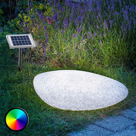 Au Endekorationsleuchte Solar Led Stone Lampenwelt At