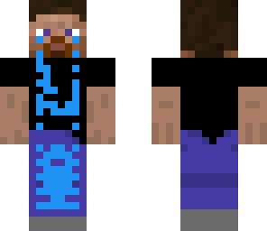 Crying Steve | Minecraft Skin